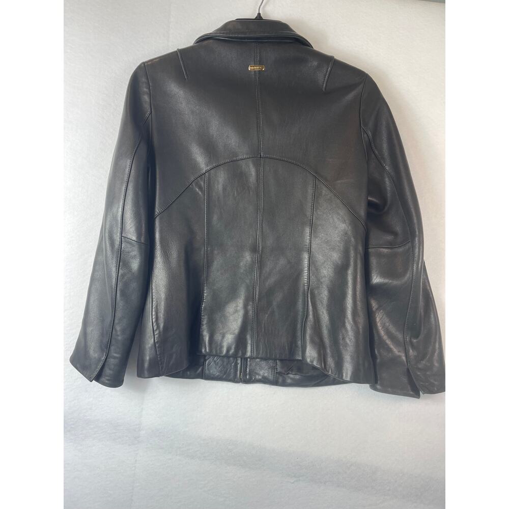 Ellen Tracy Leather Jacket SZ SP